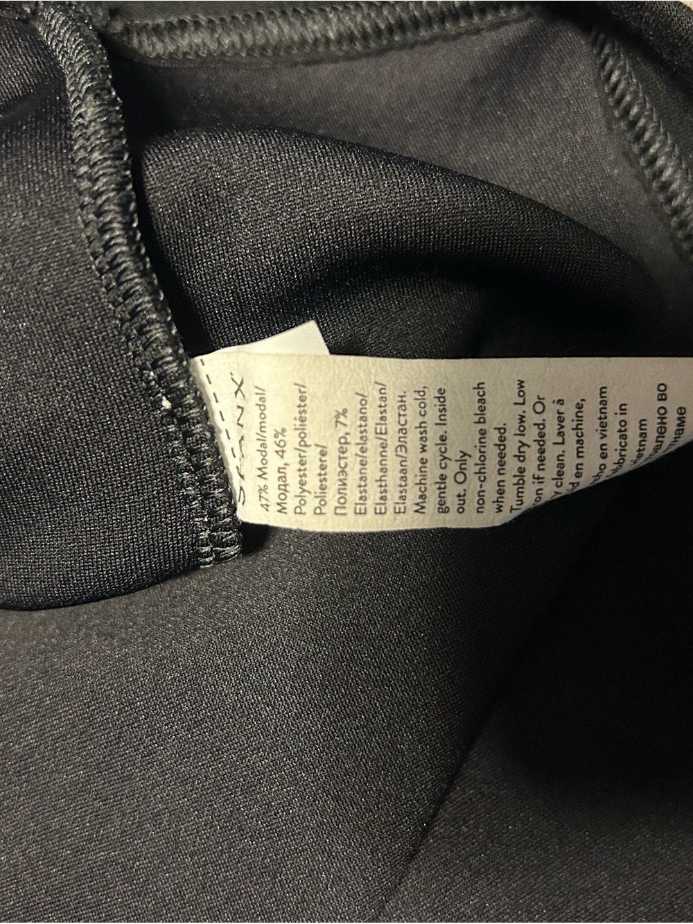 SPANX Black Mini Sweater Dress - Picture 5 of 6